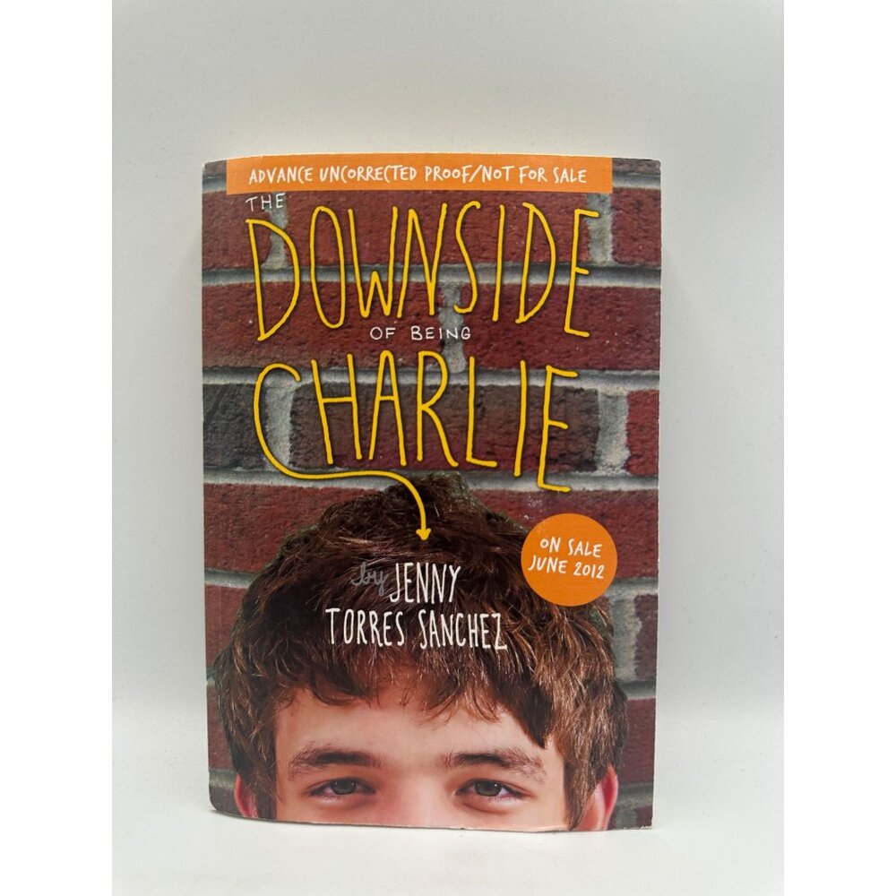 The Downside Of Being Charlie Jenny Torres Sanchez 2012 Paperback Advance Novel